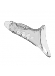 Прозрачная насадка на пенис - 22 см. - Baile - в Краснодаре купить с доставкой