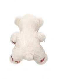 Бондажный набор: белый мишка с розовыми оковами и наручниками - Pecado - купить с доставкой в Краснодаре