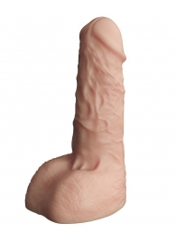 Телесный фаллоудлинитель с мошонкой Cock Next - 17 см. - LOVETOY (А-Полимер) - в Краснодаре купить с доставкой