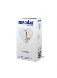 Особо тонкие презервативы Masculan Ultra Fine - 21 шт. - Masculan - купить с доставкой в Краснодаре