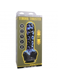 Черно-синяя мини-машина на присоске Tendril Thruster - 21,6 см. - Doc Johnson - купить с доставкой в Краснодаре