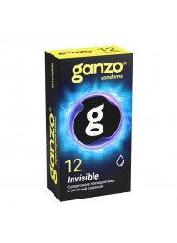 Супертонкие презервативы Ganzo Invisible - 12 шт. - Ganzo - купить с доставкой в Краснодаре