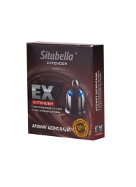 Стимулирующая насадка Sitabella Extender  Шоколад - Sitabella - купить с доставкой в Краснодаре