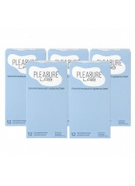 Набор из 5 упаковок ультратонких презервативов Pleasure Lab (по 12 шт.) - Pleasure Lab - купить с доставкой в Краснодаре Набор из 5 упаковок ультратонких презервативов Pleasure Lab (по 12 шт.) - Pleasure Lab - купить с доставкой в Краснодаре