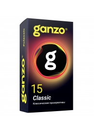 Классические презервативы с обильной смазкой Ganzo Classic - 15 шт. - Ganzo - купить с доставкой в Краснодаре