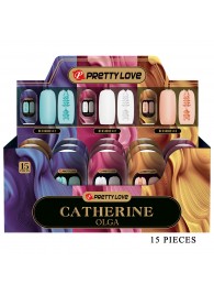Набор из 15 мастурбаторов Catherine Olga - Baile - в Краснодаре купить с доставкой