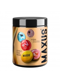 Точечные презервативы MAXUS 2000 Amazing Dots с железным кейсом - 12 шт. - Maxus - купить с доставкой в Краснодаре