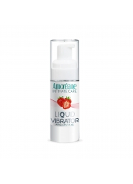 Жидкий вибратор со вкусом клубники Amoreane Strawberry - 30 мл. - Amoreane - купить с доставкой в Краснодаре