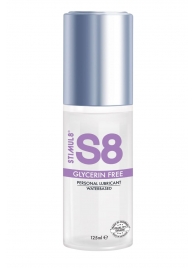 Лубрикант на водной основе S8 Glycerin Free без глицерина - 125 мл. - Stimul8 - купить с доставкой в Краснодаре