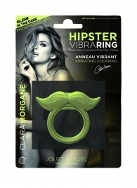 Люминесцентное эрекционное виброкольцо Hipster - Clara Morgane - в Краснодаре купить с доставкой