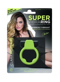 Люминесцентное эрекционное виброкольцо Super - Clara Morgane - в Краснодаре купить с доставкой
