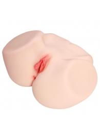 Мастурбатор-полуторс с двойным слоем материала Jenny Onahole Real Vagina - KOKOS - в Краснодаре купить с доставкой