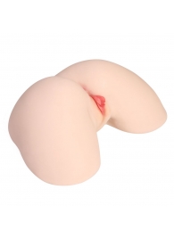 Мастурбатор-полуторс с двойным слоем материала Jenny Onahole Real Hips - KOKOS - в Краснодаре купить с доставкой