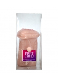 Телесный мастурбатор-вагина с фигурками на поверхности - LOVETOY (А-Полимер) - в Краснодаре купить с доставкой