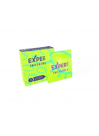 Ультратонкие презервативы Expert Invisible - 3 шт. - Expert - купить с доставкой в Краснодаре