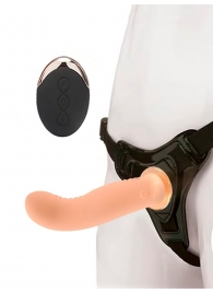 Женский вибрострапон со съемной насадкой и пультом ДУ - Erokay - купить с доставкой в Краснодаре