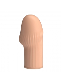 Телесная насадка на пенис Huel - 9 см. - Baile - в Краснодаре купить с доставкой