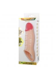 Телесная удлиняющая насадка на пенис Darnel - Baile - в Краснодаре купить с доставкой