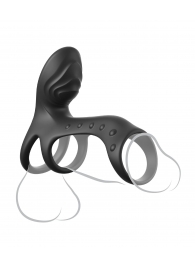 Черная насадка на пенис Ultimate Couples Cage Pro - Pipedream - в Краснодаре купить с доставкой