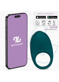 Зеленое интерактивное виброкольцо Ringo - Intoyou - в Краснодаре купить с доставкой