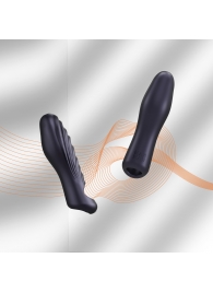 Сливовая силиконовая насадка на пенис с подхватом Manwan Ryzer - Manwan - в Краснодаре купить с доставкой