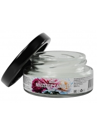 Массажная свеча «Цветущий пион» - 50 мл. - SGAN - купить с доставкой в Краснодаре