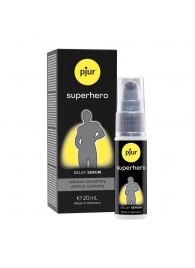 Пролонгатор-сыворотка pjur Superhero Delay Serum - 20 мл. - Pjur - купить с доставкой в Краснодаре