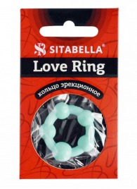 Цветное эрекционное кольцо с 5 бусинами Love Ring - Sitabella - в Краснодаре купить с доставкой