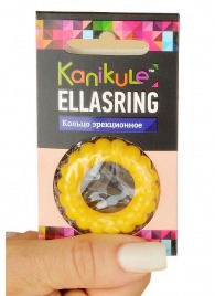 Цветное рельефное эрекционное кольцо Ellasring - Sitabella - в Краснодаре купить с доставкой