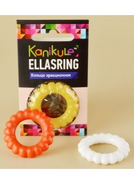 Цветное рельефное эрекционное кольцо Ellasring - Sitabella - в Краснодаре купить с доставкой