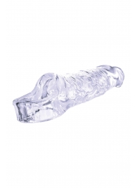 Прозрачная насадка-удлинитель Length Enhancer с подхватом - 16 см. - NMC - в Краснодаре купить с доставкой