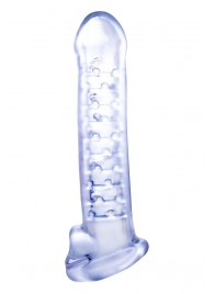 Прозрачная насадка-удлинитель Stretchy Touch - 18 см. - NMC - в Краснодаре купить с доставкой