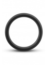 Черное эрекционное кольцо Silicone Go Pro Cock Ring - Blush Novelties - в Краснодаре купить с доставкой