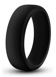 Черное эрекционное кольцо Silicone Go Pro Cock Ring - Blush Novelties - в Краснодаре купить с доставкой