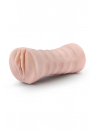 Телесный мастурбатор-вагина Ayumi с вибрацией - Blush Novelties - в Краснодаре купить с доставкой