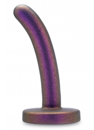 Фиолетовая насадка с гладкой поверхностью Surrender 4.75 Inch Beginner Pegging Dildo - 12 см. - Blush Novelties - купить с доставкой в Краснодаре