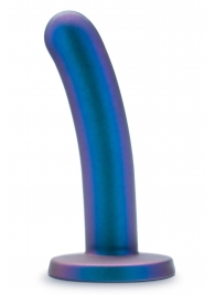 Синяя насадка с гладкой поверхностью Surrender 5.75 Inch Intermediate Pegging Dildo - 14,6 см. - Blush Novelties - купить с доставкой в Краснодаре
