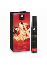 Оральный спрей Waves of Pleasure с ароматом клубники и шампанского - 20 мл. - Shunga - купить с доставкой в Краснодаре