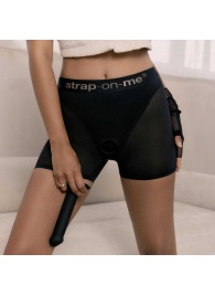 Трусики-шорты для фиксации насадок Strap-on-me Harness Lingerie Halo - size XS - Strap-on-me - купить с доставкой в Краснодаре