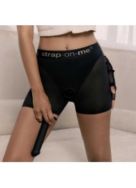 Трусики-шорты для фиксации насадок Strap-on-me Harness Lingerie Halo - size M - Strap-on-me - купить с доставкой в Краснодаре