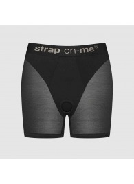 Трусики-шорты для фиксации насадок Strap-on-me Harness Lingerie Halo - size XL - Strap-on-me - купить с доставкой в Краснодаре