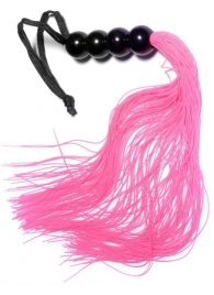 Розовая силиконовая плеть - 35,5 см. - Boys of Toys - купить с доставкой в Краснодаре