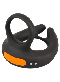 Черный вибростимулятор мошонки RC Scrotum Stimulator with Vibration - Orion - в Краснодаре купить с доставкой