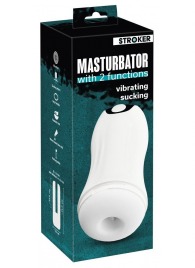 Белый мастурбатор Masturbator with 2 functions - Orion - в Краснодаре купить с доставкой