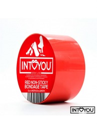 Красный скотч для фиксации Non-Sticky Bondage Tape - 15 м. - Intoyou - купить с доставкой в Краснодаре