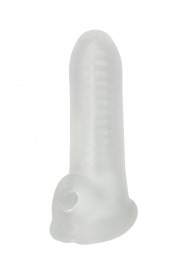 Белый фаллоудлинитель Striker - 13,5 см. - Lola Games - в Краснодаре купить с доставкой