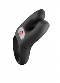 Черное эрекционное виброкольцо Nos - Fun Factory - в Краснодаре купить с доставкой