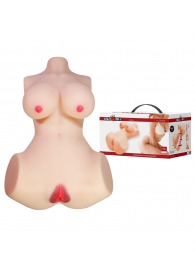 Мастурбатор-торс Aveline с 2 любовными тоннелями - Baile - в Краснодаре купить с доставкой