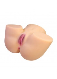 Телесный мастурбатор Liora с 2 любовными тоннелями - Baile - в Краснодаре купить с доставкой