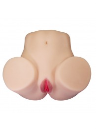 Телесный мастурбатор Julia с 2 любовными каналами - Baile - в Краснодаре купить с доставкой